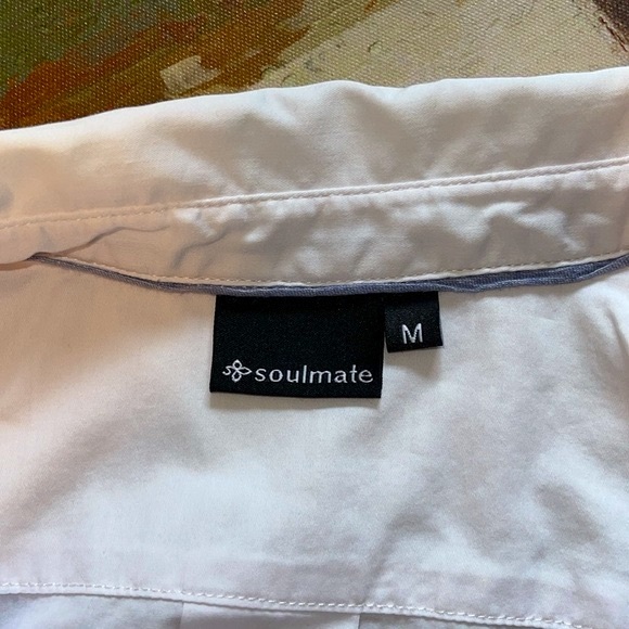 SOULMATES - White Shirt Dress - Picture 9 of 12